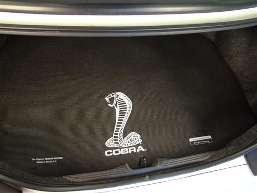 4 Lug Mustang Wheels >> Mustang Fender Gripper Trunk Mat with White Cobra Logo (94 ... 4 Lug Mustang Wheels >> Mustang Fender Gripper Trunk Mat with White Cobra Logo (94 ...
